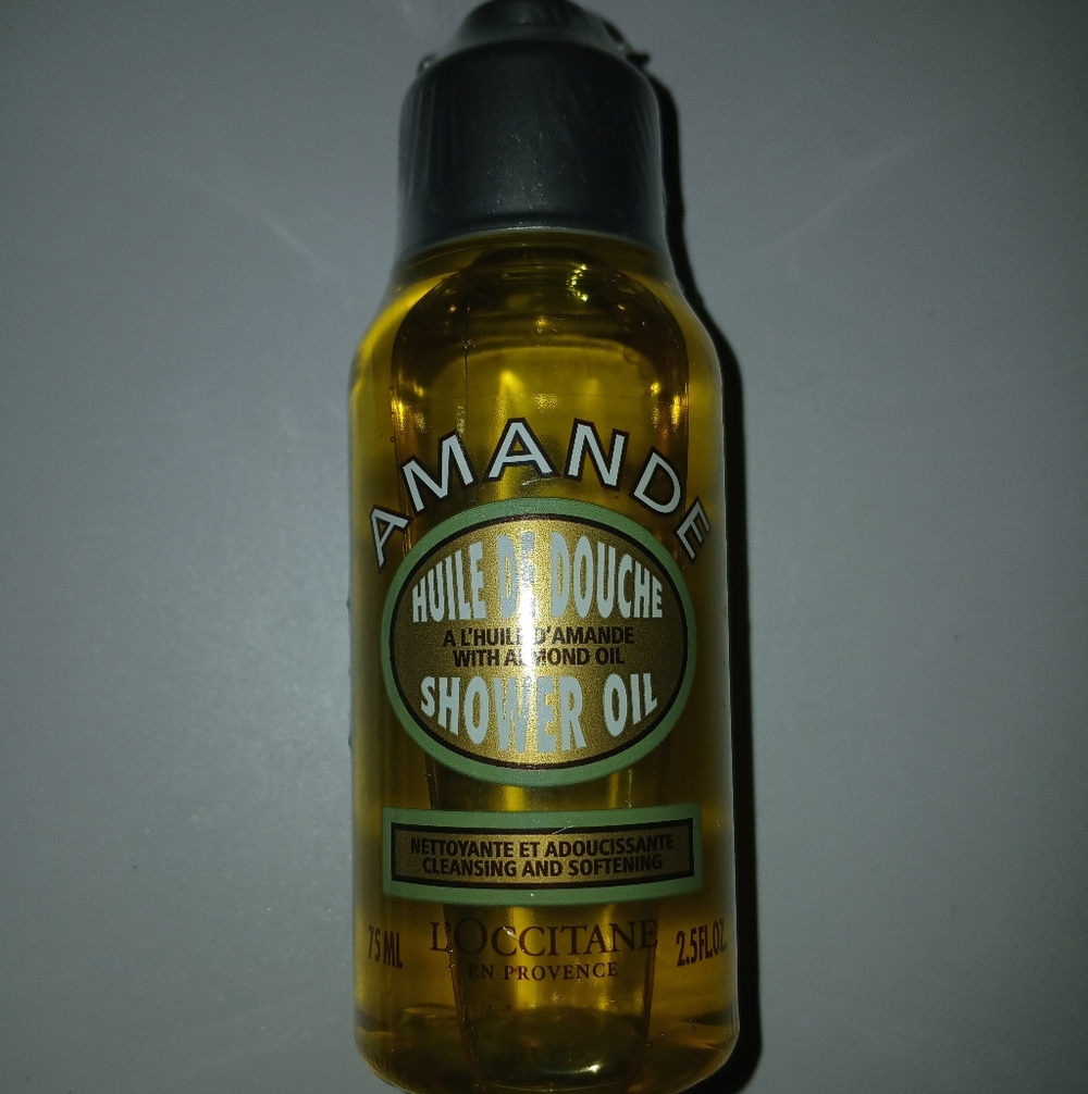 AMANDE Almond Shower Oil TRAVEL SIZE NEW and SEALED